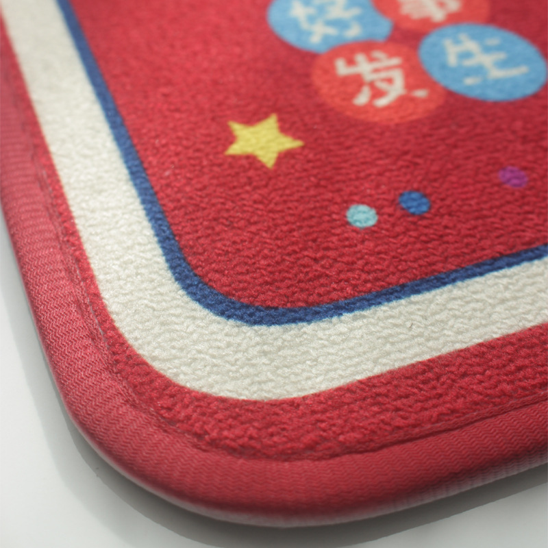 Housewarming, moving, warming, new home, festive wedding, entrance, velvet, non-slip special-shaped home carpet, floor mat, door mat