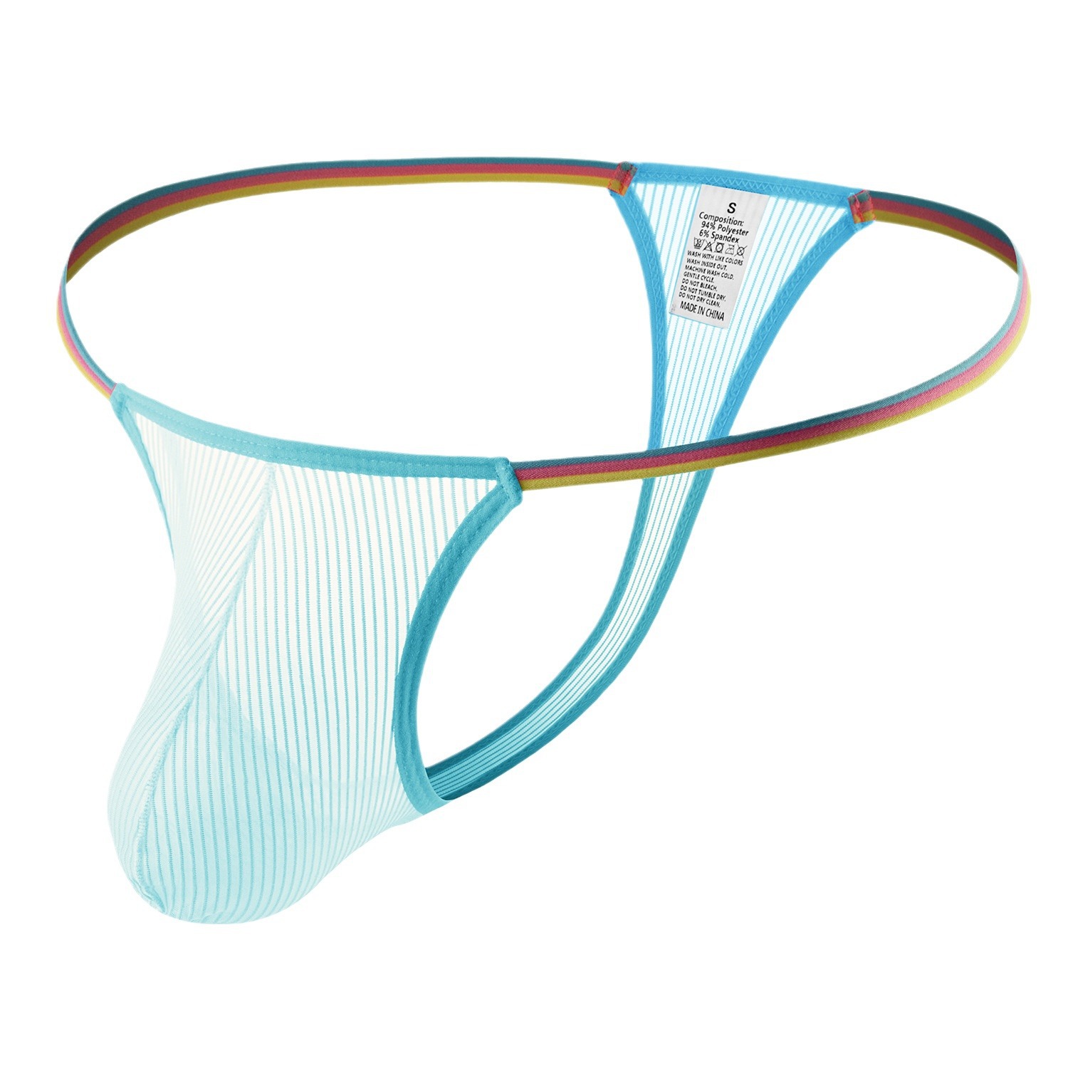 Men's Underwear G-string Sexy Men's Underwear Transparent Men's Elastic Temptation Sexy T-pants Men's T-string B640