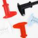 150mm double scale plastic vernier caliper Wen play jewelry measurement student caliper mini measuring tool wholesale