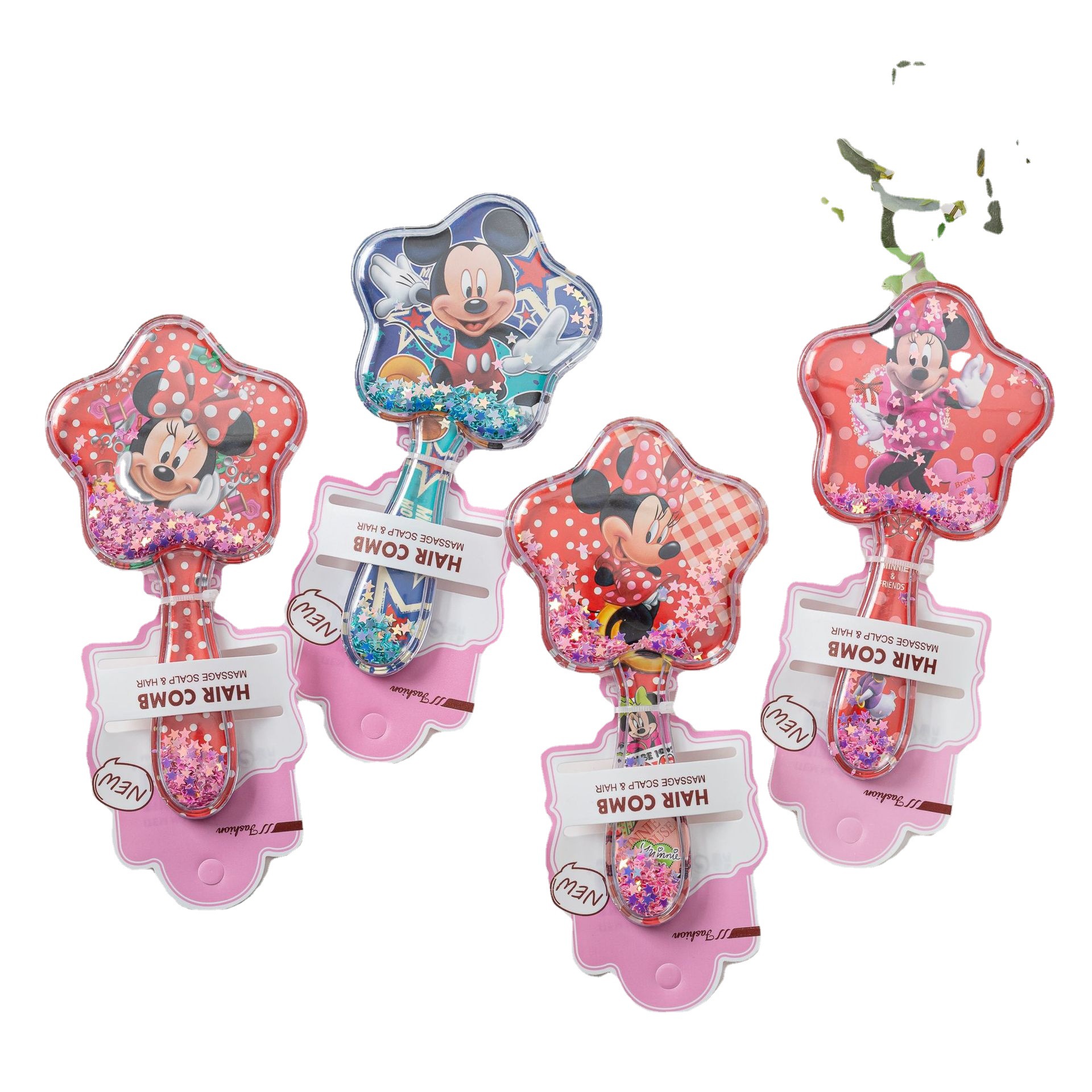 Cross-border Hot Selling Children's quicksand comb Sanrio KT Cat Air Cushion Comb Ice and Snow Air bag Comb Massage Small Comb