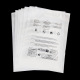 Warning language double-sided frosted 14 silk; 20*30cm