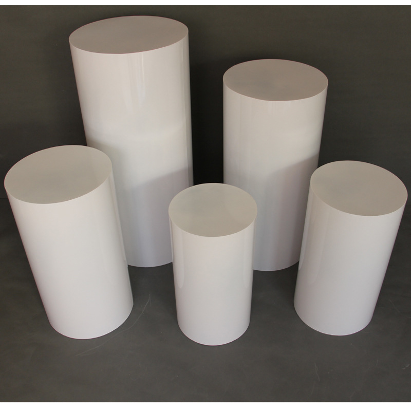 New Wedding Props Iron Cylindrical Dessert Table Wedding Birthday Party Decoration Window Cake Table Round Table
