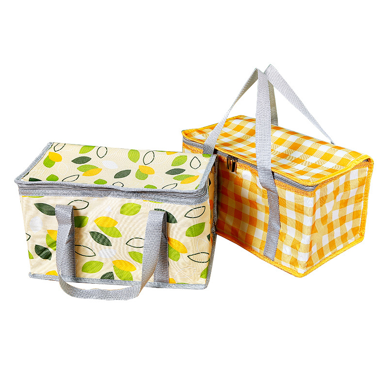 in stock takeaway insulation bag wholesale outdoor picnic insulation portable ice bag large capacity takeaway cake insulation bag