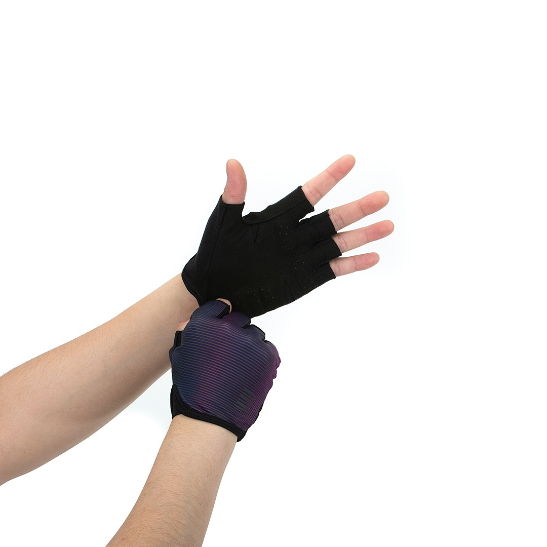 YKYWBIKE Cross-border Universal Breathable Lycra XRD Shock Absorbing Riding Half Finger Gloves Multicolor Independent Station_voghion.com