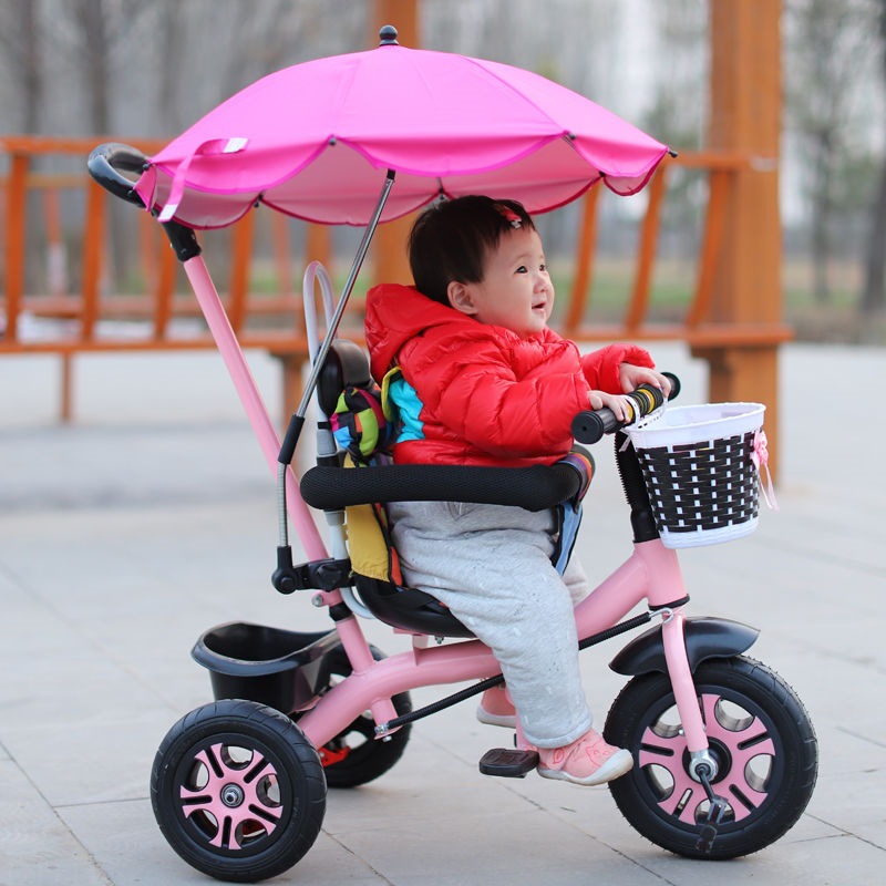 Children's tricycle 1-5 years old baby bicycle bicycle infant trolley large lightweight riding cart