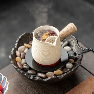 Surrounding tea stove electric ceramic stove tea pot teapot a set of electric stove side handle pot filter home indoor adjustment