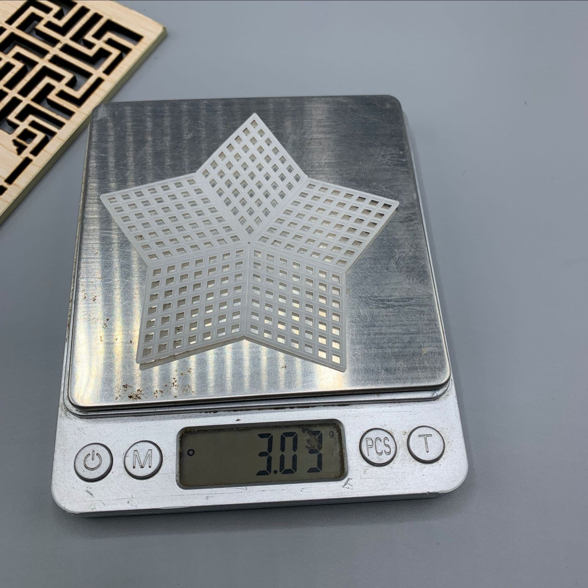 DIY plastic mesh wholesale hook bag foreign trade support card head Multi-Color square mesh 8cm10.6cm
