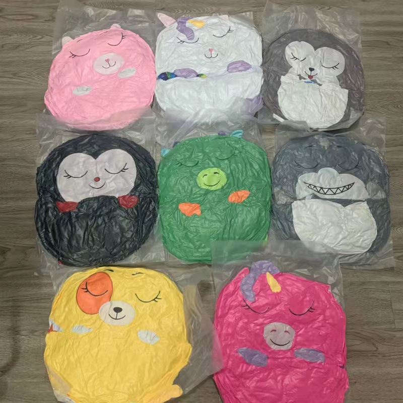 Children's Sleeping Bag Foldable Anti-kick Quilt Children's Sleeping Bag Children's Pillow Cartoon Animal Sleeping Bag