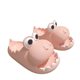 New creative cartoon dinosaur slippers ladies summer indoor home thick bottom anti-slip slippers wholesale