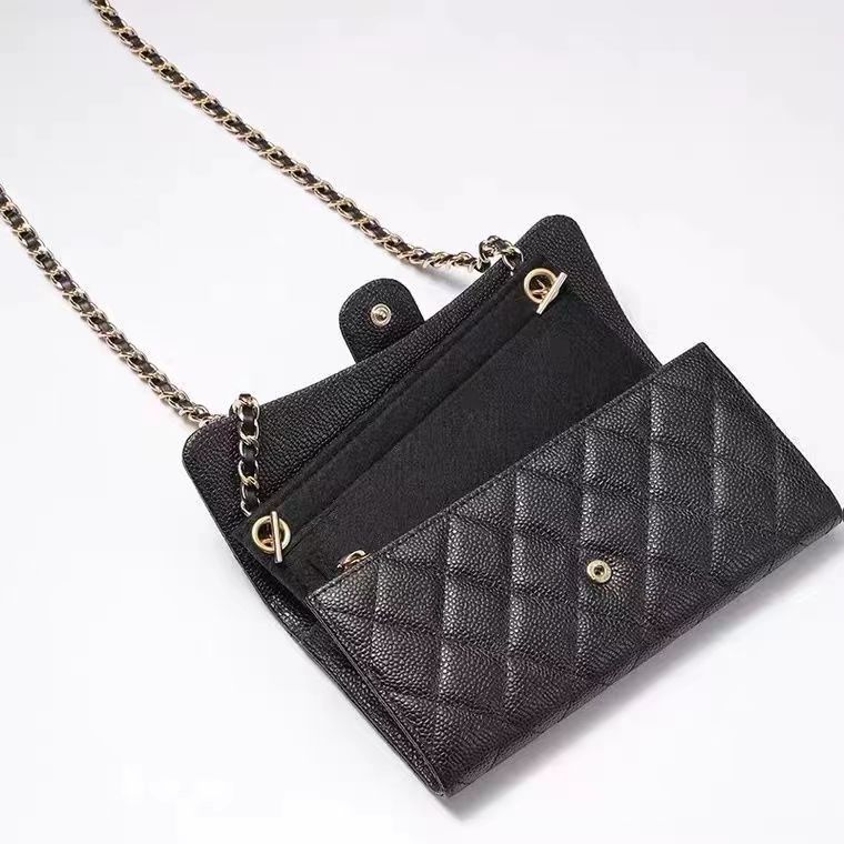 Small Xiangfeng Thin Chain Wearable Chain 0.8cm Wide One-character Buckle Metal Chain Crossbody Shoulder Replacement Belt Transformation
