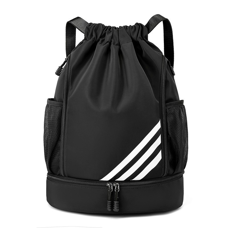 New Bundle Basketball Backpack Outdoor Sports Leisure Fitness Folding Travel Backpack Printable LOGO Wholesale
