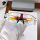 Matte white color through gray film [send mirror box mirror cloth]]