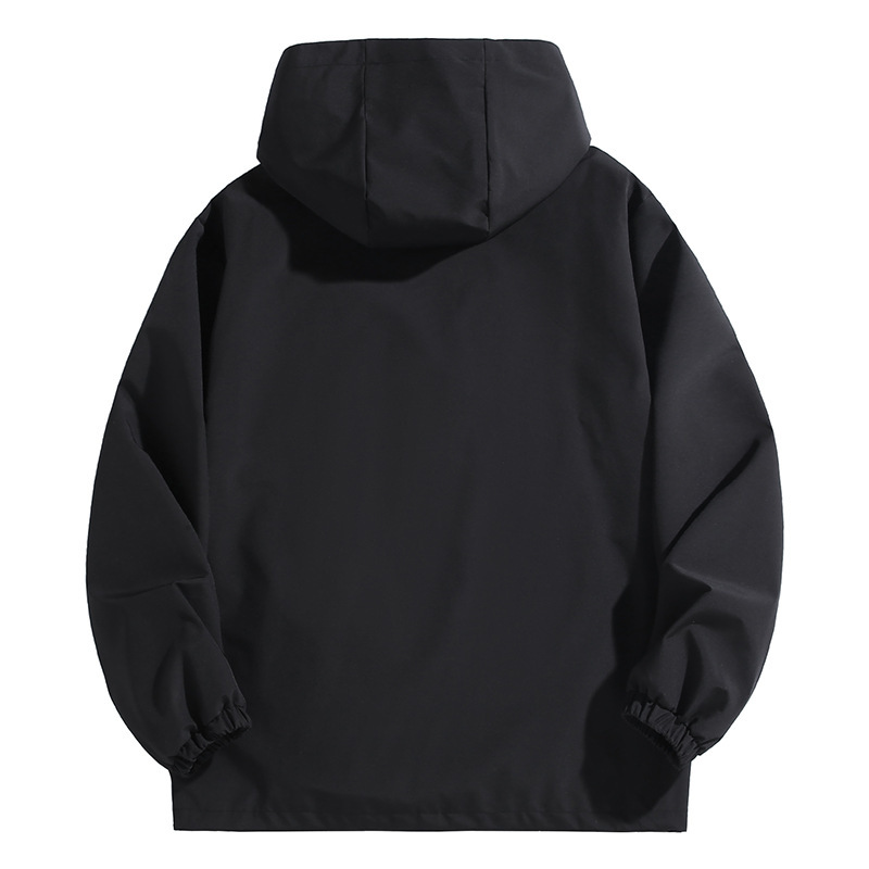 2023 new outdoor jacket men's autumn plus size plus size trendy brand fat loose jacket men's jacket all-matching