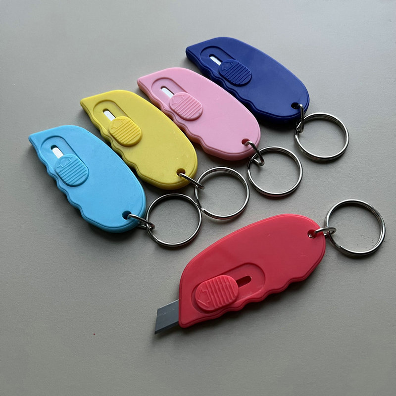 Cross-border special mini knife keychain unpacking Express Box package knife shrink blade unpacking knife