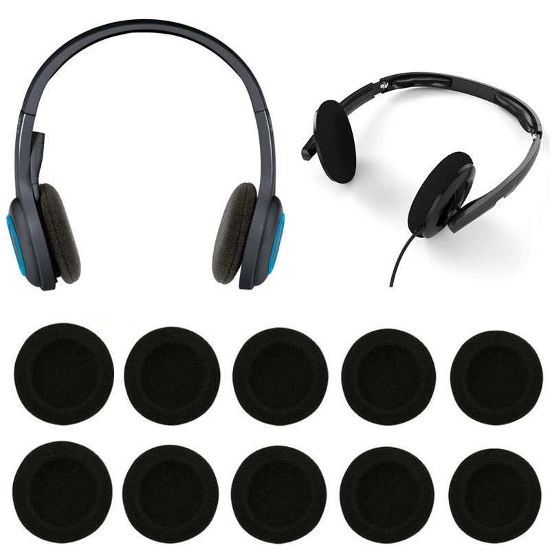 Suitable for Philips Headphone Sponge Set Headphone Set Sony Round Ear Mask Logitech Sennheiser Headphone Replacement