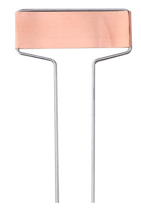 Copper Flower Brand Copper Plant Sign Garden Metal Flower Brand Garden Metal Sign Various Sizes