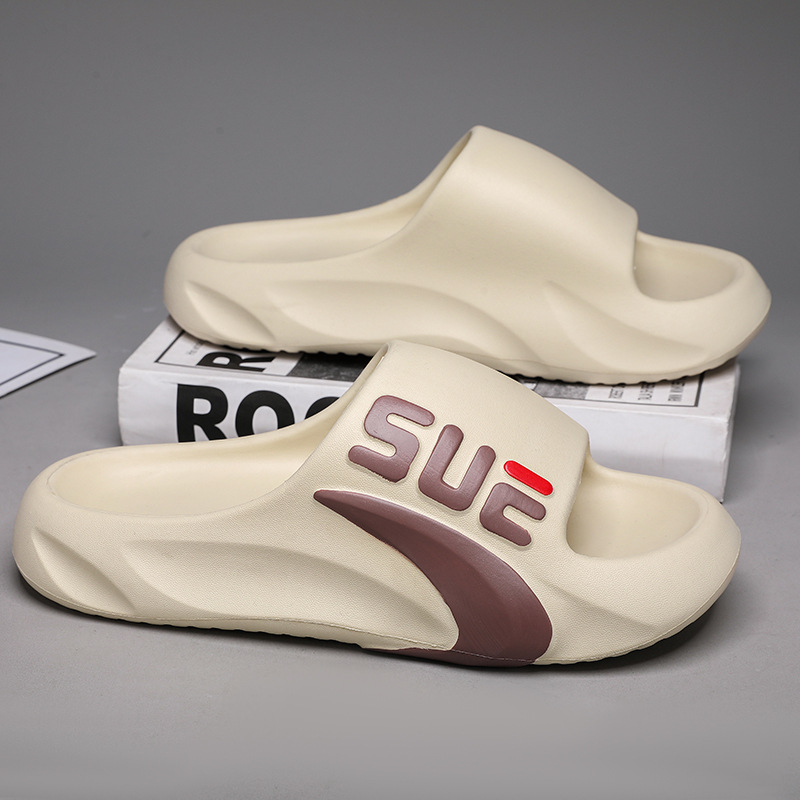 [Factory Direct Store] New EVA Men's Slippers Summer Outdoor Thick Sole Slippers Men's Wholesale