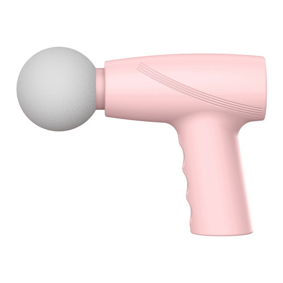 Cross-border hot portable mini fascial gun rechargeable fitness muscle massager small massager gift wholesale