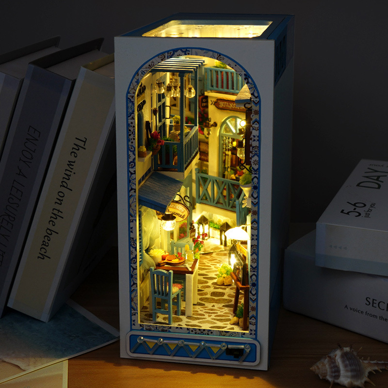 Tianyu diy cottage book stand TC35 Firefly Creative three-dimensional hand-assembled model decoration birthday gift
