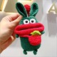 Green Red big lip