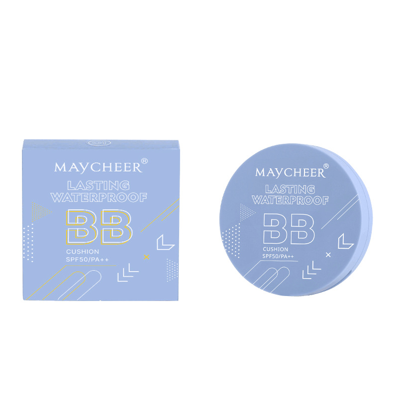 MAYCHEER Lasting Waterproof Air Cushion BB Cream Moisturizing Moisturizing Sweat-proof Oil Control Concealer Natural 