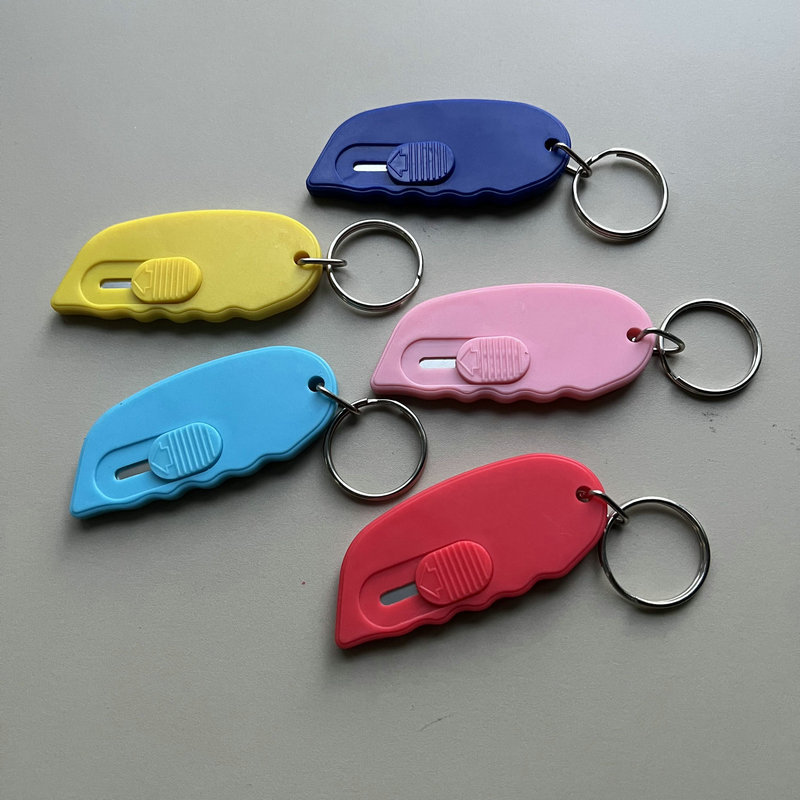 Cross-border special mini knife keychain unpacking Express Box package knife shrink blade unpacking knife
