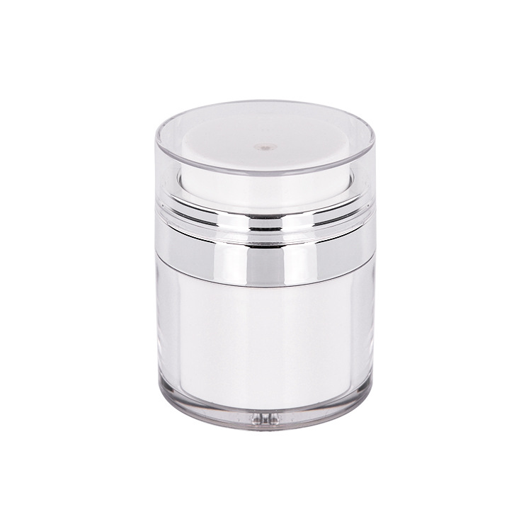 Пятно 15ml золотая серебряная акриловая вакуумная бутылка с кремом 30ml пресс-крем для разлива вакуумная бутылка для эмульсии