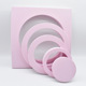 Cube circle combination macaroon powder