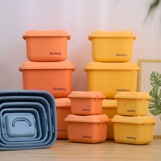 Children's toys plastic storage box small snack building blocks storage box clay magnetic sheet finishing storage box wholesale