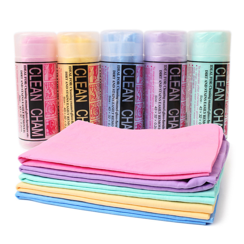 Factory wholesale PVA deerskin towel absorbent quick-drying pet thickened dog cat bath towel large towel