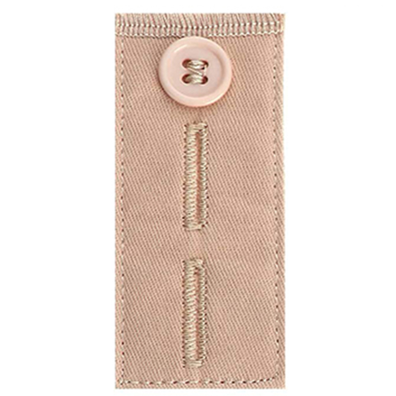 Retail Amazon in stock cotton waist extension button pants belt extension belt jeans extension expansion belt device