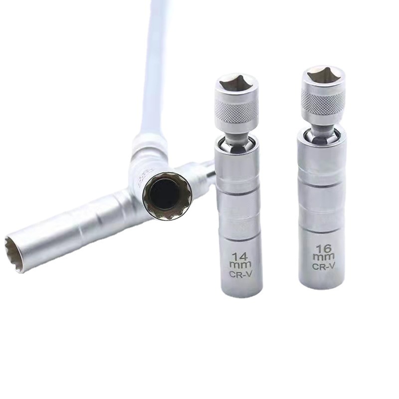 The spark plug sleeve is suitable for Nissan BMW Volkswagen Mercedes-Benz ultra-thin universal spark plug removal tool