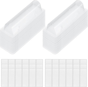 Transparent plastic lipstick blister box with double-sided adhesive sticker Lipstick money holder