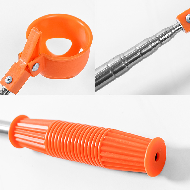 Manufacturer popular golf ball fishing device Portable Mini Retractable stainless steel ultra-light ball picking club ball picking device