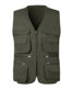 Middle-aged and elderly vest spring and autumn Leisure outdoor vest manufacturer plus size multi-pocket photography cotton vest men's 11#