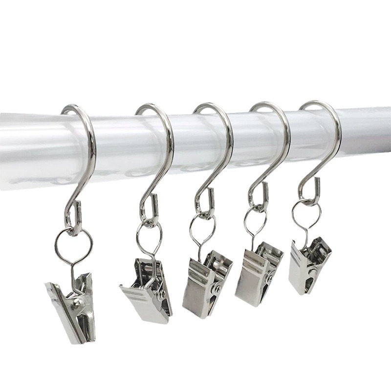 Curtain Hook S-Hook Curtain Accessories Curtain Clip Outdoor S-Hook Billboard Clip