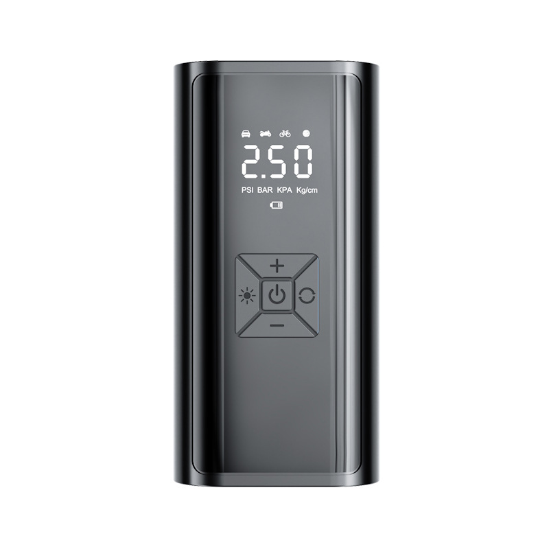 Car Air Pump Car Portable Mini Tire Air Pump Car Handheld Wireless Charging Digital Display Air Pump