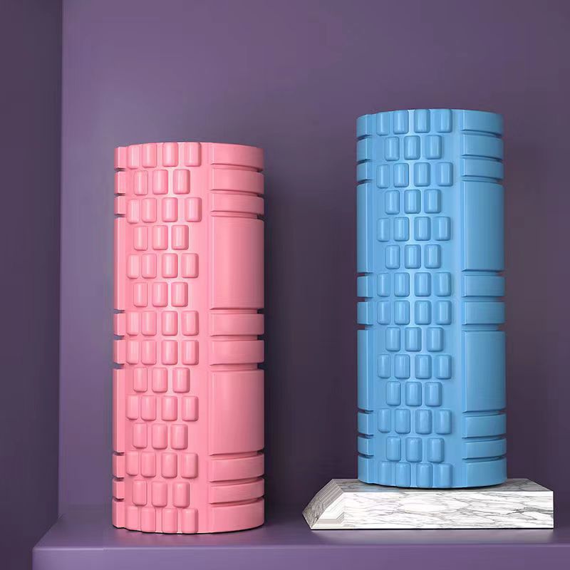 Wholesale foam shaft muscle relaxation roller wolf tooth stick leg slimming yoga column massage Langya stick fitness equipment roller