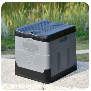 Outdoor Folding Toilet Car Portable Odor-proof Toilet Toilet Curing Agent Self-driving Camping Emergency Pack Toilet