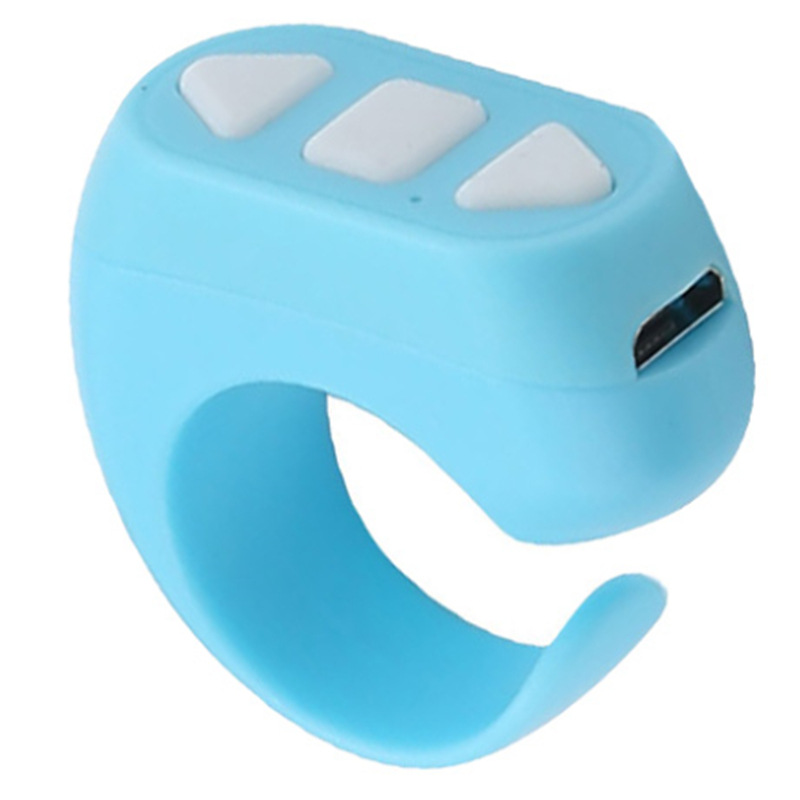 Factory direct tremolo remote control Bluetooth ring selfie mobile phone remote video camera video click page