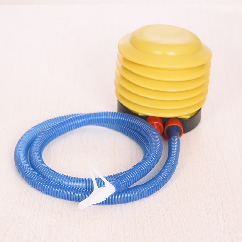 Manual balloon pump two-way hand push pump oblique mouth portable balloon pump air pump toy foot pump wholesale
