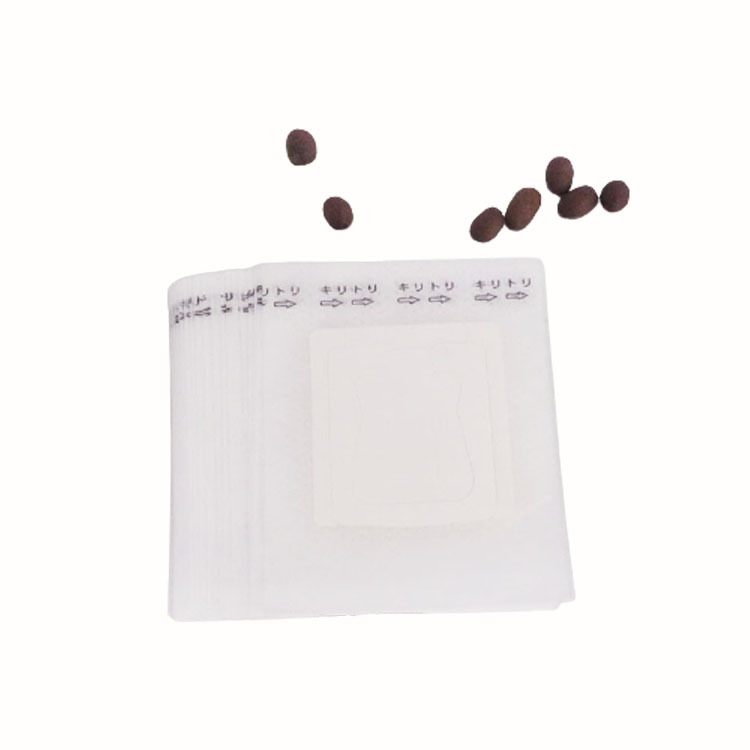 50 pieces ear hanging coffee filter bag coffee powder filter paper bag portable filter Cup net drip filter hand coffee filter paper bag