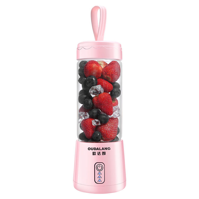 Odalang Juicer Small Portable Electric Fruit Cup Household Automatic Juicer Mini Juice Cup