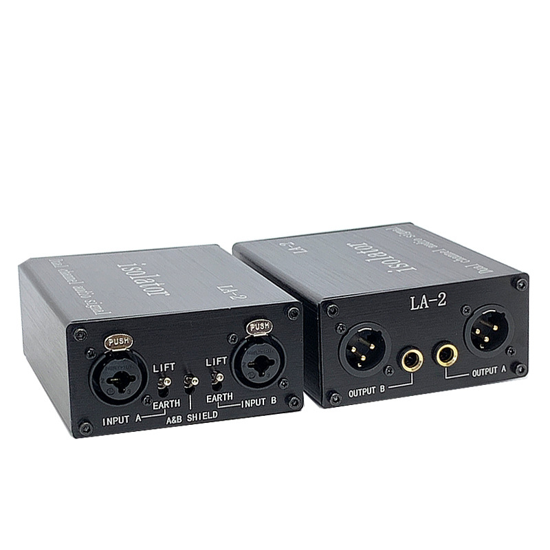 Audio signal isolator 6.35 cassette head mixer audio current sound noise filter remover New