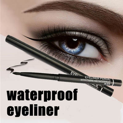 Cross-border makeup explosions automatic rotating eyeliner glue pen retractable eyeliner waterproof non-blooming eyebrow pen foreign trade Wholesale