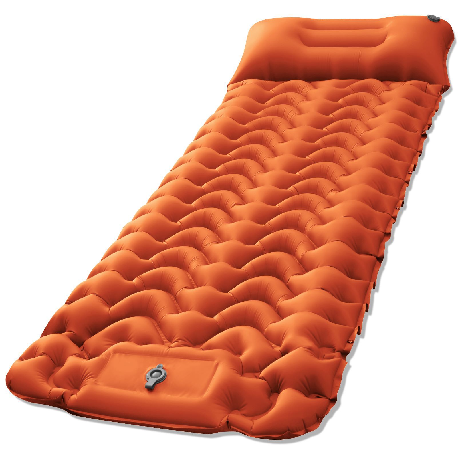 Outdoor Inflatable Mat Foot Portable Outdoor Camping Inflatable Mattress Lunch Break Sleeping Mat Car Tent Inflatable Mat