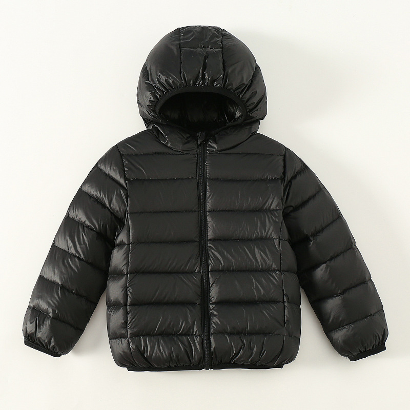 Autumn and Winter Children's Lightweight Down Jacket Boys' Baby's Western Style Children's Clothing Girls' Big Children's Parental Coat