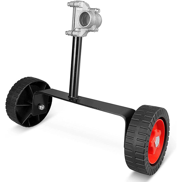 Lawn mower support wheel knapsack side-mounted lawn mower hand support frame portable support wheel cross-border explosions