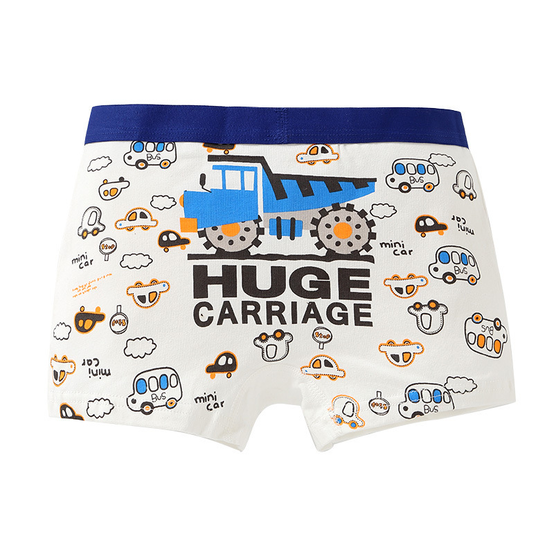 Children's underwear baby baby cotton boxers antibacterial breathable boys' shorts medium and large children's boxers wholesale