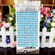 6mm car stickers water Blue (260 pieces)